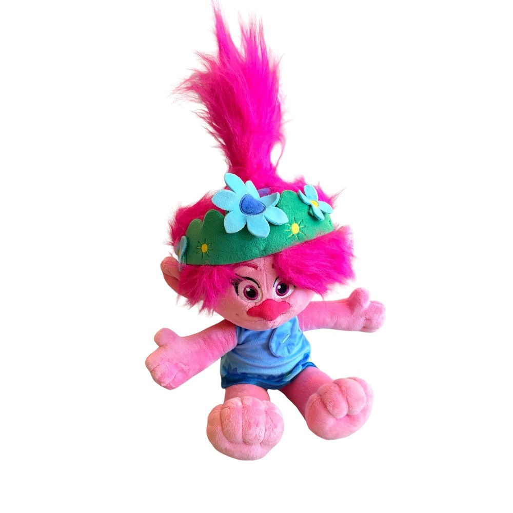 DreamWorks Trolls Poppy Cuddle Plush Stuffy Toy 24"